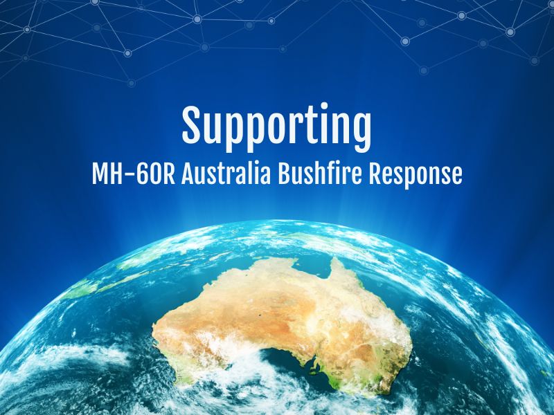PAC Supports MH-60R Australia Bushfire Response