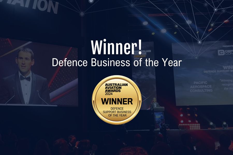 Pacific Aerospace Consulting Wins Defence Business of the Year for Second Consecutive Year